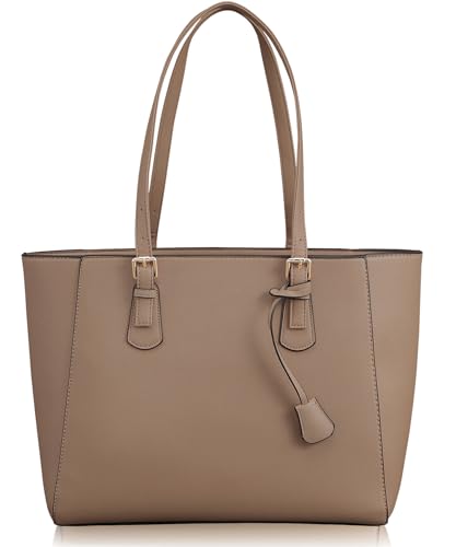 [アンコール] ビジネスバッグ 通勤バッグ 【収納のプロ監修 美フォルム梱包】 レディース トートバッグ 通勤 かばん 撥水 A4 自立 大容量 肩掛け 就活 リクルート 面接 バック (アッシュブラウン)のサムネイル