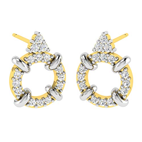 Real Gold Seema Earring AVE372YB