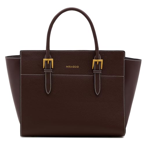 Image of Miraggio Agatha Top Handle Satchel Bag | Women Handbag | Handbags For Women Office Travel