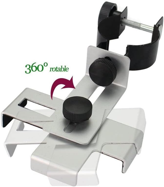 望遠鏡アクセサリー 双眼鏡単眼スポッティング望遠鏡アダプターと互換性のあるスマートフォンキャプチャー(1.25 inch)