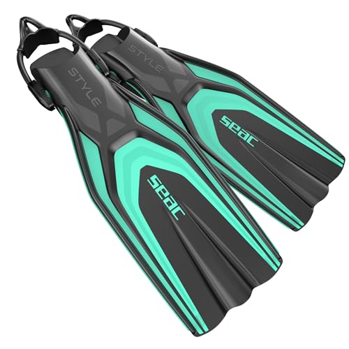 Aletas ultralivianas SEAC Style-S evitan fatiga en buceo prolongado