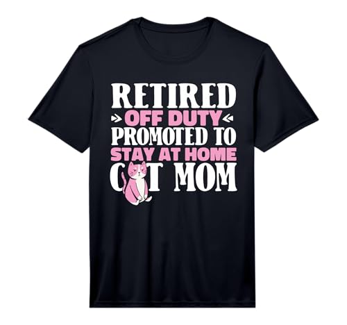 Mens Retired Cat Pensioner Retirement T-Shirt
