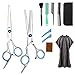 Produktbild OVAREO Haarschere, Profi Haarschere Sets, Edelstahl Friseurscheren Friseurscheren aus Edelstahl zum Ausdünnen und Strukturieren, Modellieren Professionelle Friseur-Sets