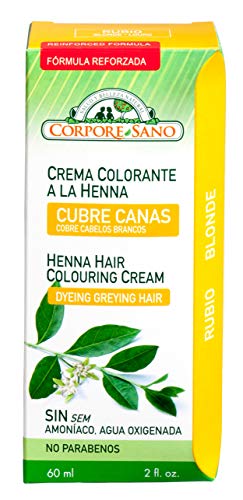 Cr.colorante Henna Rubio 60Ml