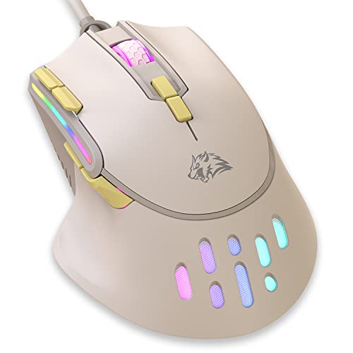 Souris gamer filaire RVB compatible Mac et ordinateur portable Windows