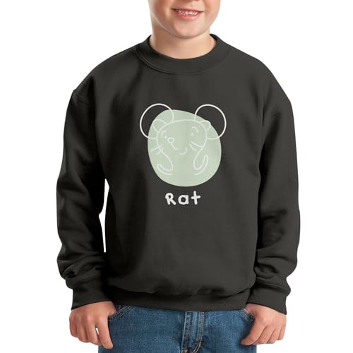 Pull zodiaque chinois enfant rat idéal pour l'école - 2