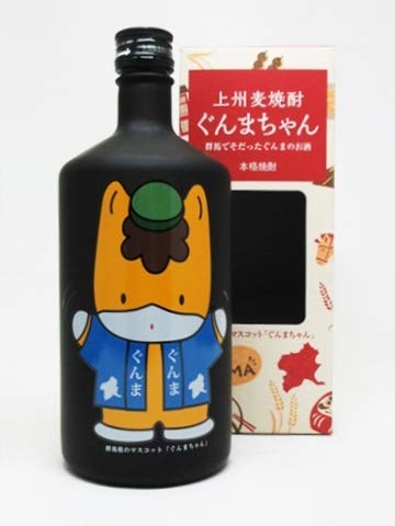 麦焼酎 上州麦焼酎 ぐんまちゃん 25度 720ml 美峰酒類