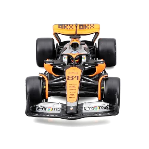 Bburago Formula1 1 F1 MCLAREN MCL60 (2023) WITH HELMET PIASTRI, 1:43 Scale - Image 2