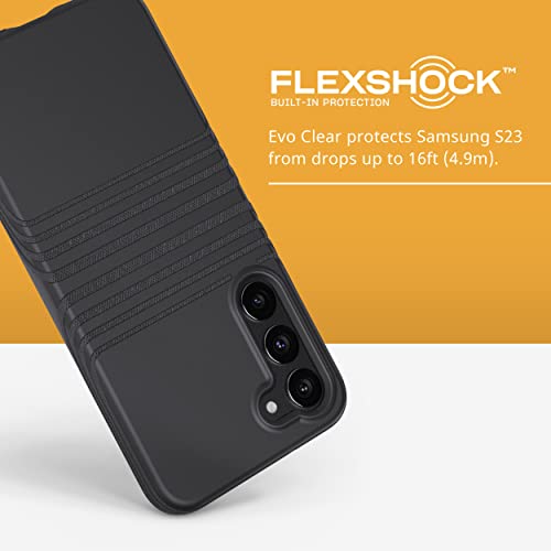 Coque tech21 Evo Tactile pour Samsung S23 Plus l'élégance noire - 3