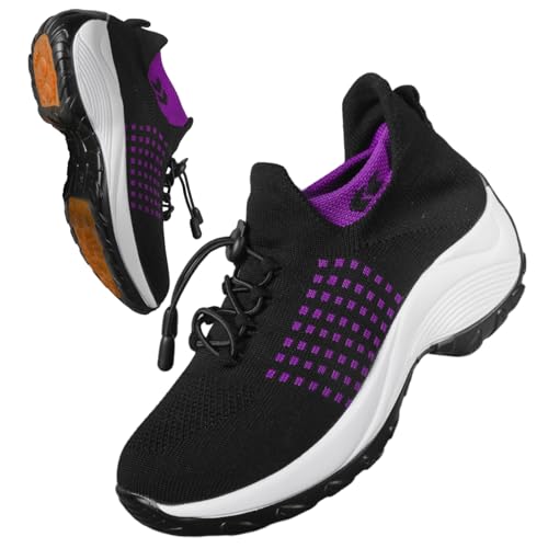 Yowenthra Non Slip Work Shoes Women, Orthopedic Shoes for Women Nurse Slip on Comfortable Breathable...