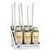 La Casa de los Aromas, Set de 6x100ml Ambientadores Mikado Azahar para Reposición con Varillas, Difusor Líquido de Aroma Azahar, Perfume Duradero para el Hogar, Baño, Casa