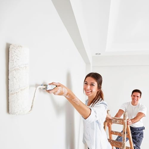 Miniatura 3 de Jovira Pinturas Rodillo Antigota De 22 Cm Para Pintar Paredes Mango Universal Ideal Para Pintura Plástica O Acrílica Para Interior Y Exterior Acabado Profesional