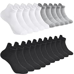 20 Pairs - White/Black/Gray