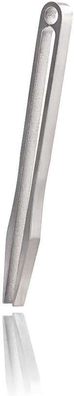Titanium Alloy Tweezers Eyebrow Tweezers EDC Tool Food Grade Tweezers Splinter & Tick Removal Tool Lightweight Professional and Personal use(S)