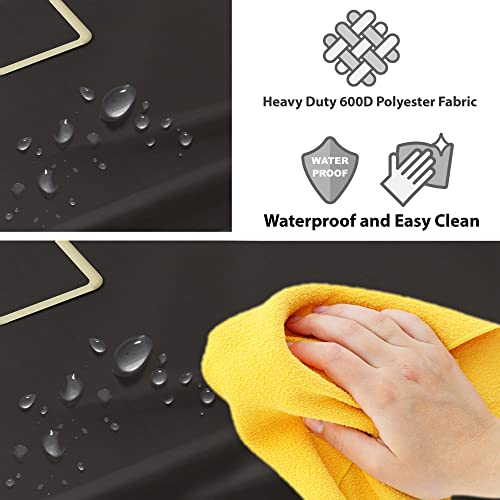 Simple Houseware 3-Bag Laundry Sorter Bronze thumbnail 6