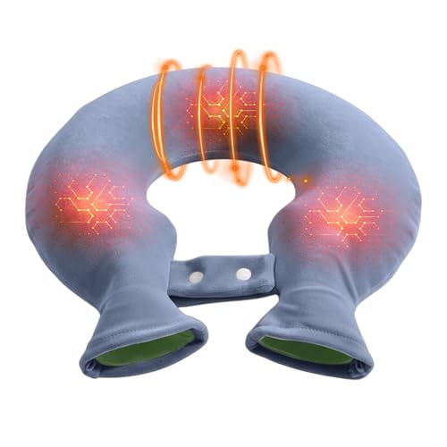 Nankoyal Bolsa De Agua Caliente En Forma De U | Compresa Térmica Impermeable Para Calor Y Frío | Bolsa De Agua Caliente Térmica Para Hombros | Para Invierno, Hogar, Oficina, Viaje, Vacaciones Y