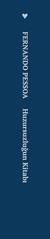 Huzursuzluğun Kitabı