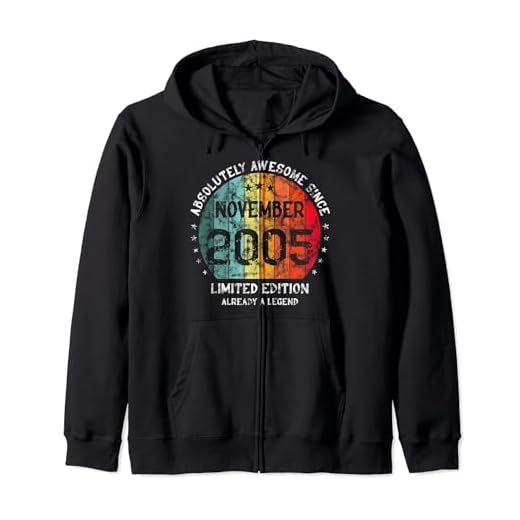 Cumpleaños absolutamente impresionante desde noviembre de 2005 Sudadera con Capucha