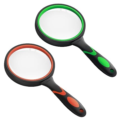 Faumsut 10X Handheld Magnifying Glass Cover