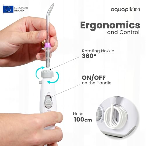 Hydropulseur dentaire idéal orthodontie et implants avec réservoir blanc - 7