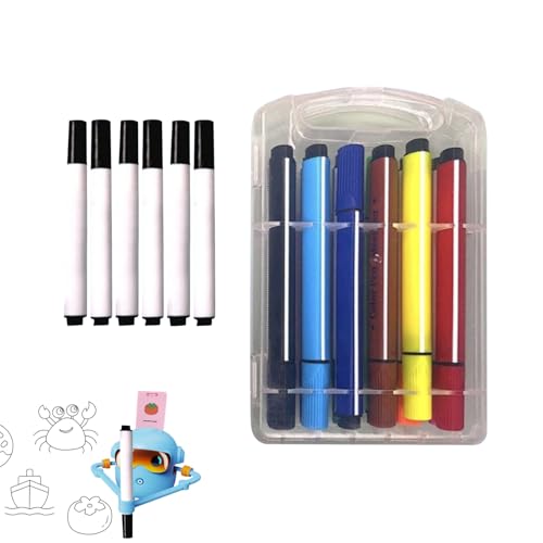 Lot de marqueurs de rechange pour robot de dessin intelligent,