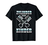 Zylinder statt Kinder Tshirt Auto Tuning Spruch