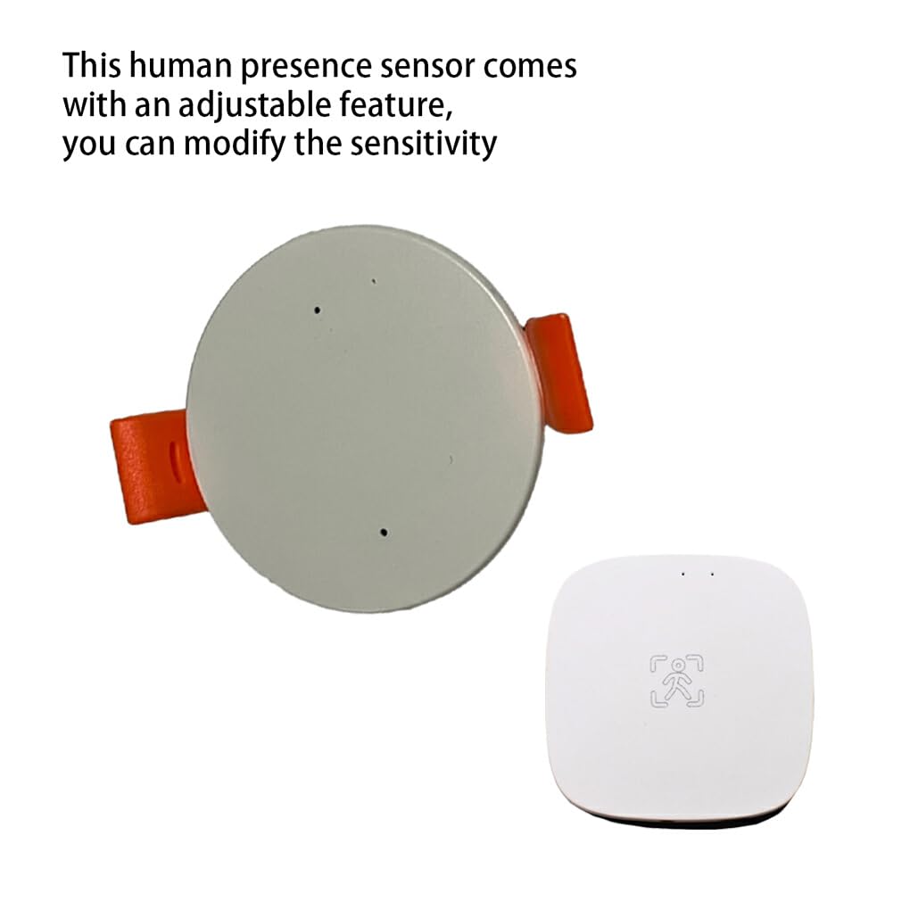 Sensor de presencia Suministros para el hogar Accesorios para el hogar montados en la pared Tamaño compacto Detector de movimiento de larga duración Escalera de seguridad, Zigbee