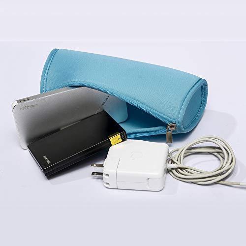 B2018 Laptop Power Bag para Banco de Potência Adaptador HDD Disco Rígido Cabo de Rato Saco de Armaze