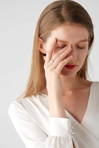 Love Friendship Ring - 18K Gold and Silver Rose Plated Stainless Steel Promise Ring with Cubic Zirconia, Ideal Wedding Band and Birthday Jewelry Gift for Women4