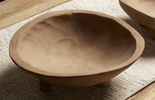 BOL TERRACOTA NATURAL C/PATAS 23 CMS 23x22x8 cms
