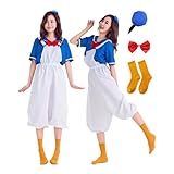 [akaien] ハロウィン コスプレ レディース 可愛い セーラー服 仮装 コスチューム 衣装 大人用 海軍風 文化祭 学園祭 演出服 M