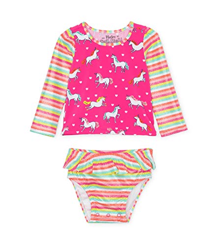 Image of Hatley Girls' Rash Guard Set