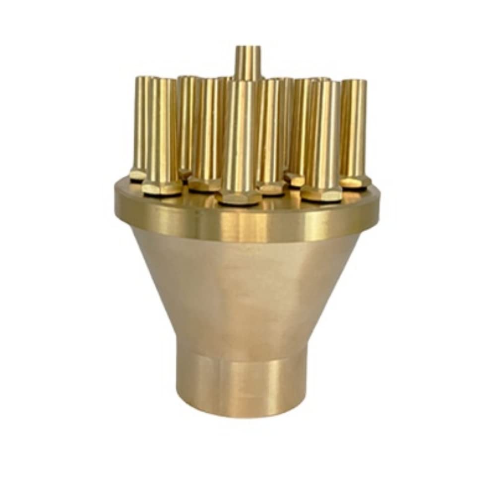 Set Completo di Accessori per ugelli per Fontana in Ottone, (Double Glory 1")