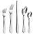 Silverware Set, 40-Piece Flatware Set, Wildone Stainless Steel Tableware Cutlery Set Service for 8, Include Dinner Knives/Forks/Spoons, Mirror Polished, Dishwasher Safe