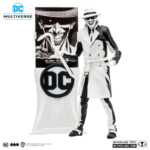 McFarlane Toys DC Multiverse The Joker Designed by Jason Fabok Sketch Edition Gold Label 7in Action Figure with Ultra Articulation - Image 4