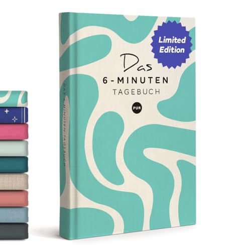 6-Minuten® Tagebuch für Erwachsene 2026 (Limited Edition) – Mehr Achtsamkeit, Selbstliebe & Resilienz – Dankbarkeitstagebuch, Journal Buch – in 22 Sprachen übersetzt