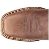 Dan Post Boots Womens Lacey Embroidered Square Toe Casual Boots Mid Calf Low Heel 1-2 - Brown