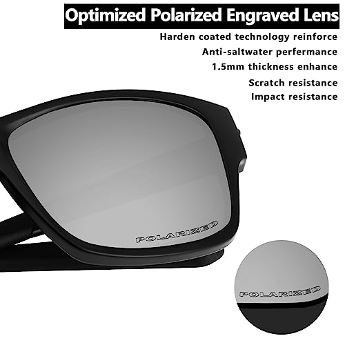 Image of Alphax Polarized Replacement Lenses Fit for Oakley Jaw-breaker OO9290 - Options