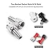 FERRODAY 5/16 Disconnects Set 7/16-20UNF Flared Gas In and Liquid Out Swivel Nut Stems for Cornelius Keg Swivel Nuts for Corny Keg - 2 PCS
