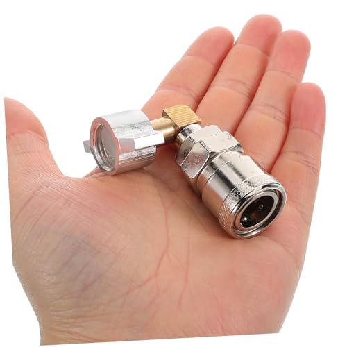 Cabilock Accesorios Para De Aire Comprimido Con Conector De Codo Para Tubos De Escape Adaptador De Salida De Aire Para Equipos De Lavado De Automóviles Montaje Camión - imagen 4