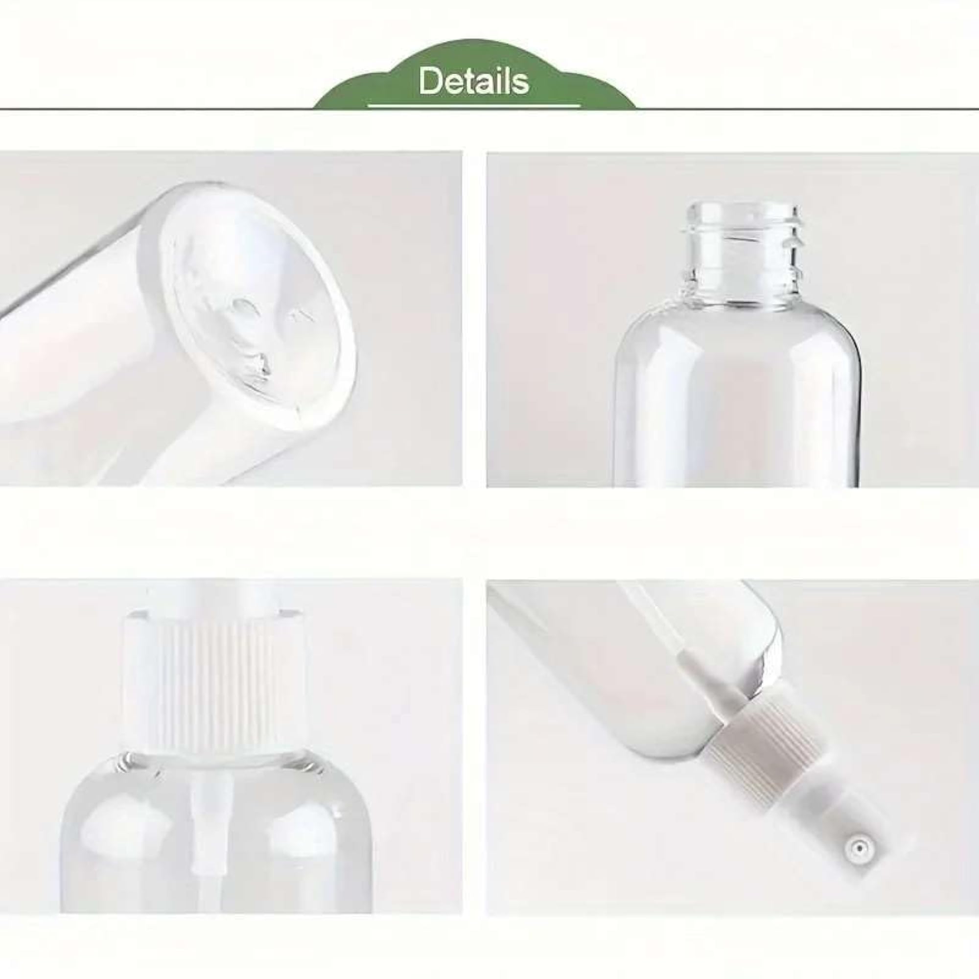 Fine Mist Travel Spray Bottles (2-Pack)