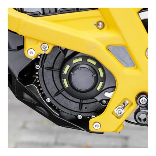 Cubierta de motor para Surron Light Bee X protector de estator negro para moto 5