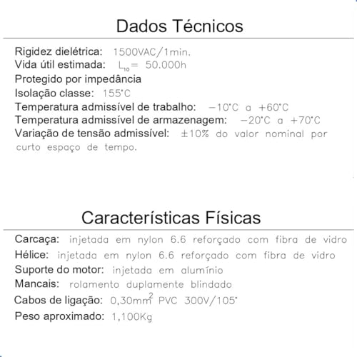 Motor Micro Ventilador Para Aero Hockey/Air Game Klopf Q160A3KOP QUALITAS