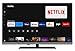 JVC LT-40VQF5655 40 Zoll QLED Smart TV - HDR Fernseher by TiVo mit Full HD Auflösung, Triple-Tuner (DVB-C/S2/T2), Bluetooth & Streaming Apps (2026)