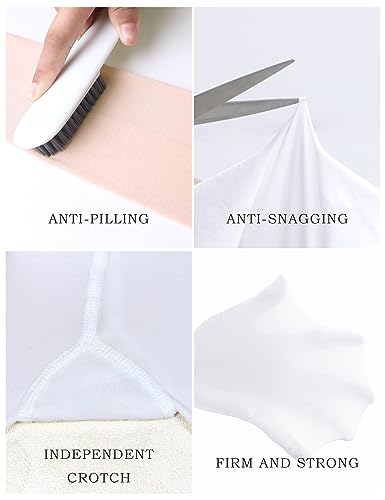 Phoeswan Ballet Tights for Girls/Women, Convertible/Footless Dance Tights for Ballet, Gymnastics, School, 2 or 3 Pairs/Pack3