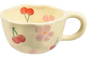 Koythin Ceramic Coffee Mug: A Blossoming Delight for Your Morning Ritual