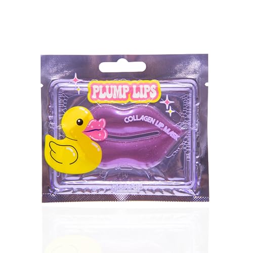 Glam’Up Paris – feuchtigkeitsspendende Lippenmaske – Lip Mask – Kollagen-Pads für die Pflege der Lippen – nährend & feuchtigkeitsspendend