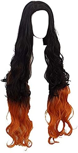 Qushy Kamado Nezuko Wig Cosplay Accessories