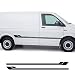 Qwldmj 2 uds para Volkswagen Transporter T4 T5 T6, calcomanía de Vinilo para Ambos Lados del Coche, Pegatina Lateral para Puerta automática, decoración del Cuerpo, Accesorios de película gráfica