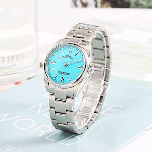 Burei Business Casual Watch Women Luxury Stainless Steel Watch For Women Classic Analog Quartz Steel Women Watch 36Mm Watches For Ladies #TOP3